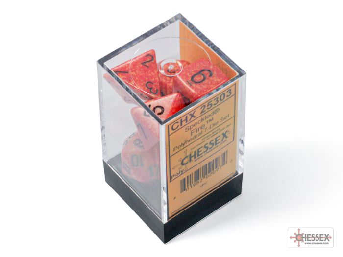 7-Set Cube Speckled Fire