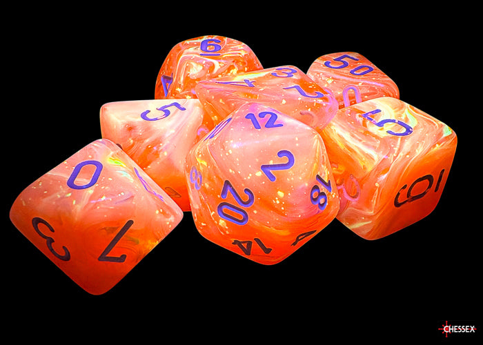 Festive Mega-hedral Dahlia/white Luminary 7-Die Set