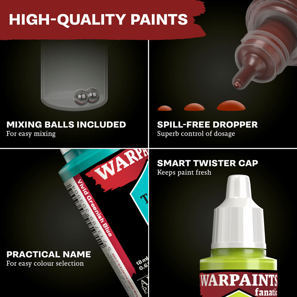 The Army Painter: Warpaints Fanatic: Acrylic: Raging Rose 18ml