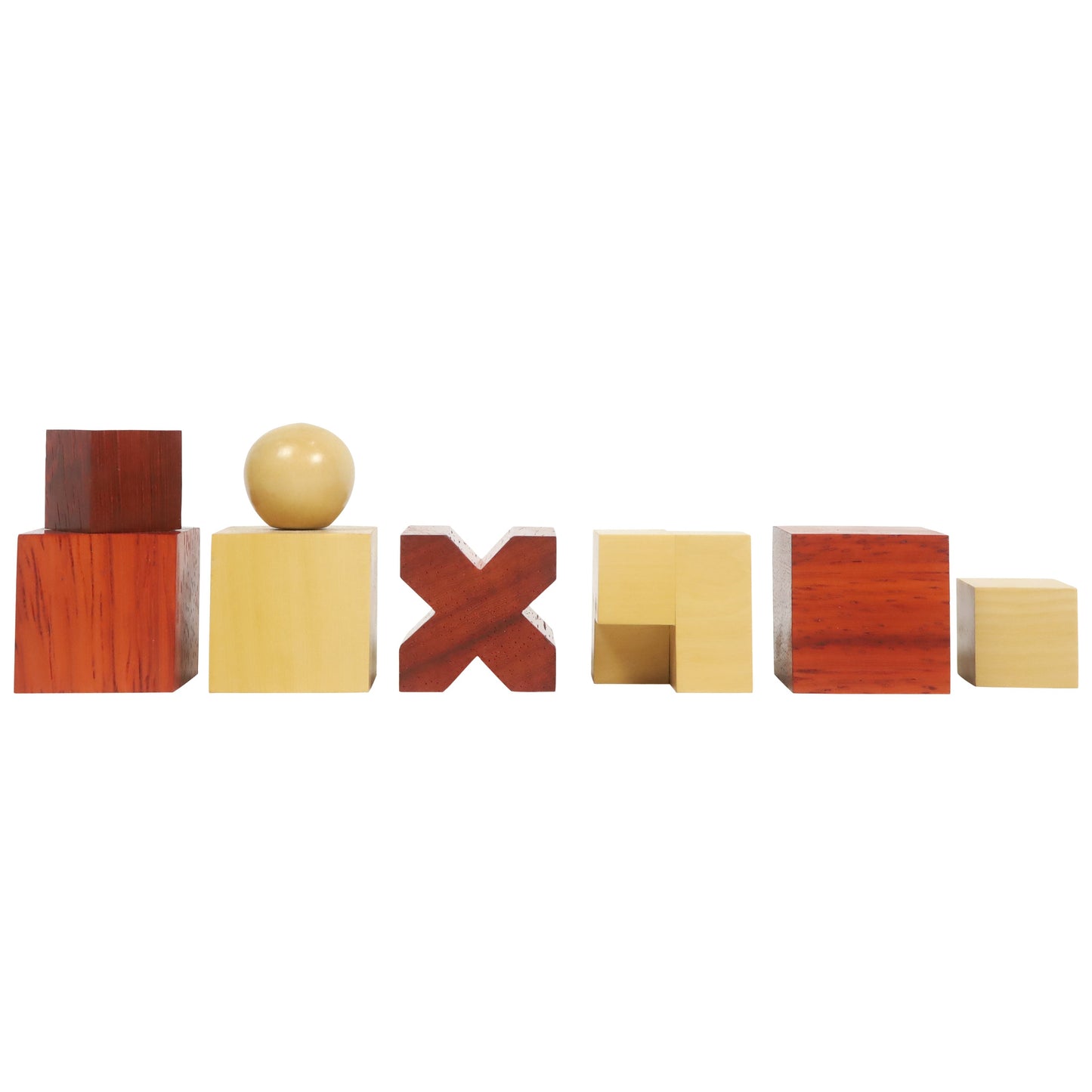 Reproduced 1923 Bauhaus Combo Chess Set -Bud Rosewood Chess Pieces + Chess Board