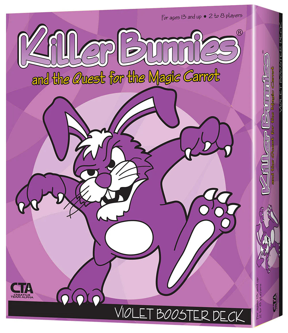 Killer Bunnies and the Quest for the Magic Carrot Violet Booster Deck