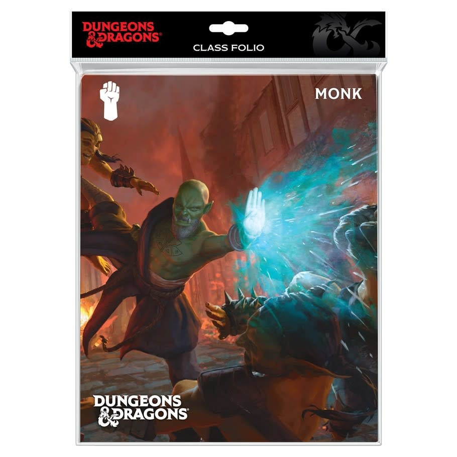 Dungeons and Dragons: Monk Class Folio with Stickers
