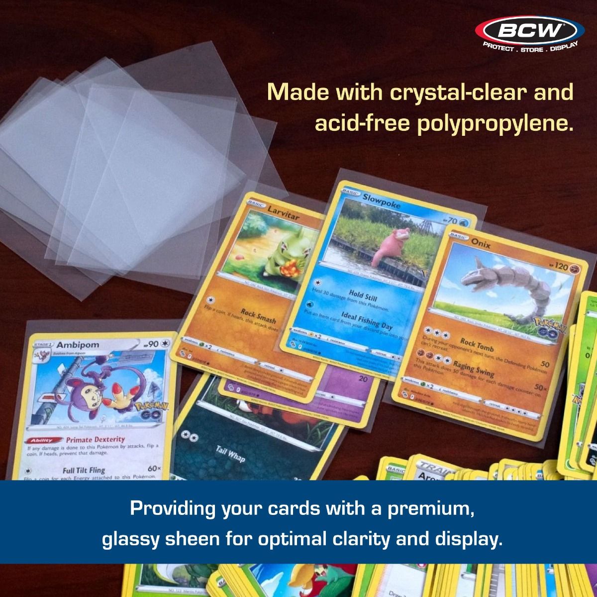 Standard Card Sleeves - 500 Pack