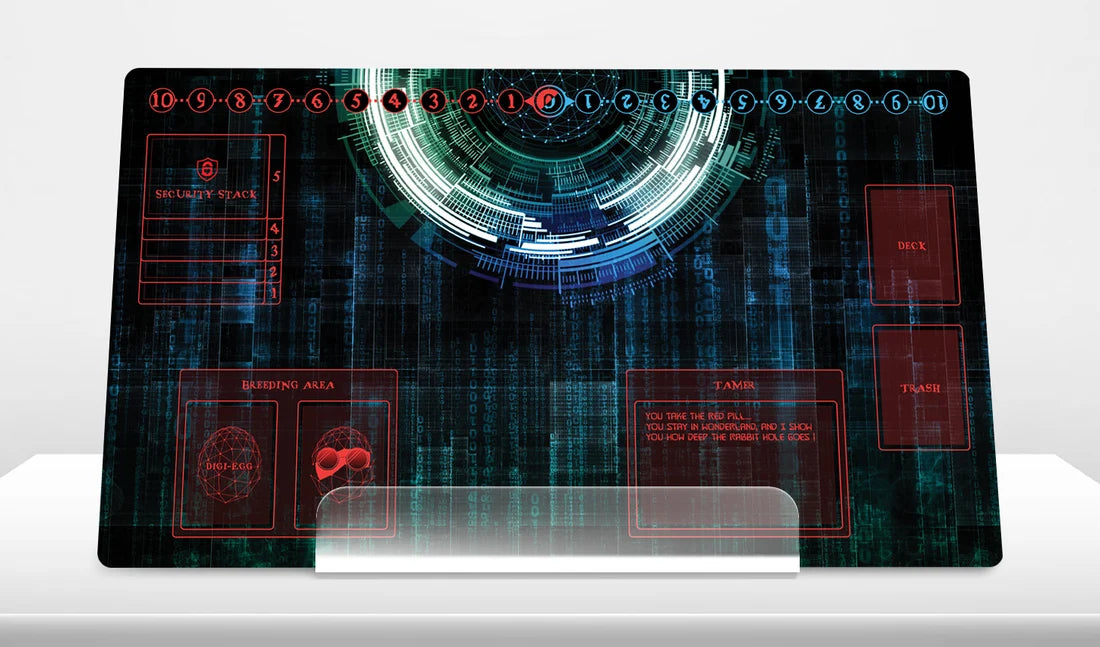 Digimon in the Matrix – Playmat with Zones Red Pill