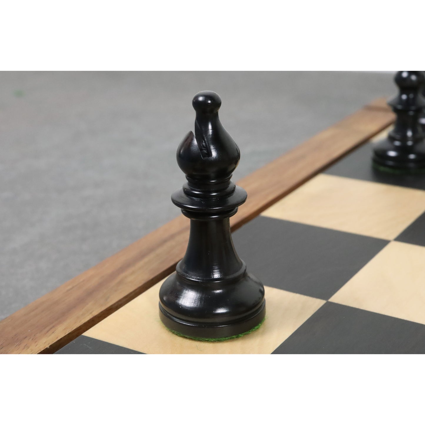 3.8" Reproduced W. T. Pinney Staunton Chess Set- Chess Pieces Only - Weighted Boxwood