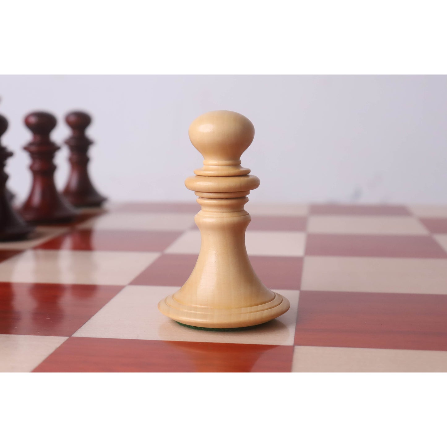 4.3" Aristocrat Series Luxury Staunton Chess Set- Chess Pieces Only - Bud Rosewood & Boxwood