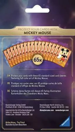 Disney Lorcana Card Sleeves - Mickey Mouse
