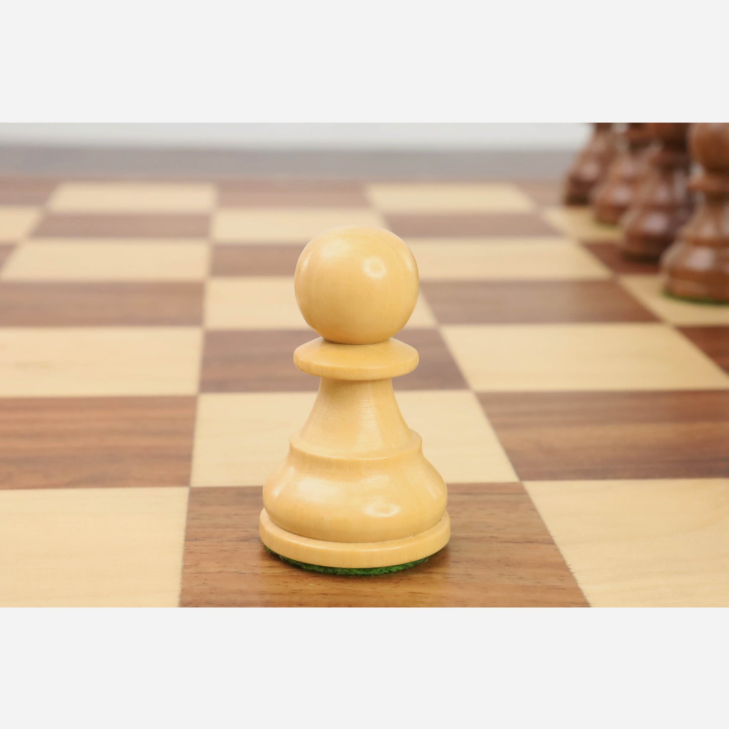 3.8" Reykjavik Series Staunton Wooden Chess Set- Chess Pieces Only - Weighted Sheesham Wood