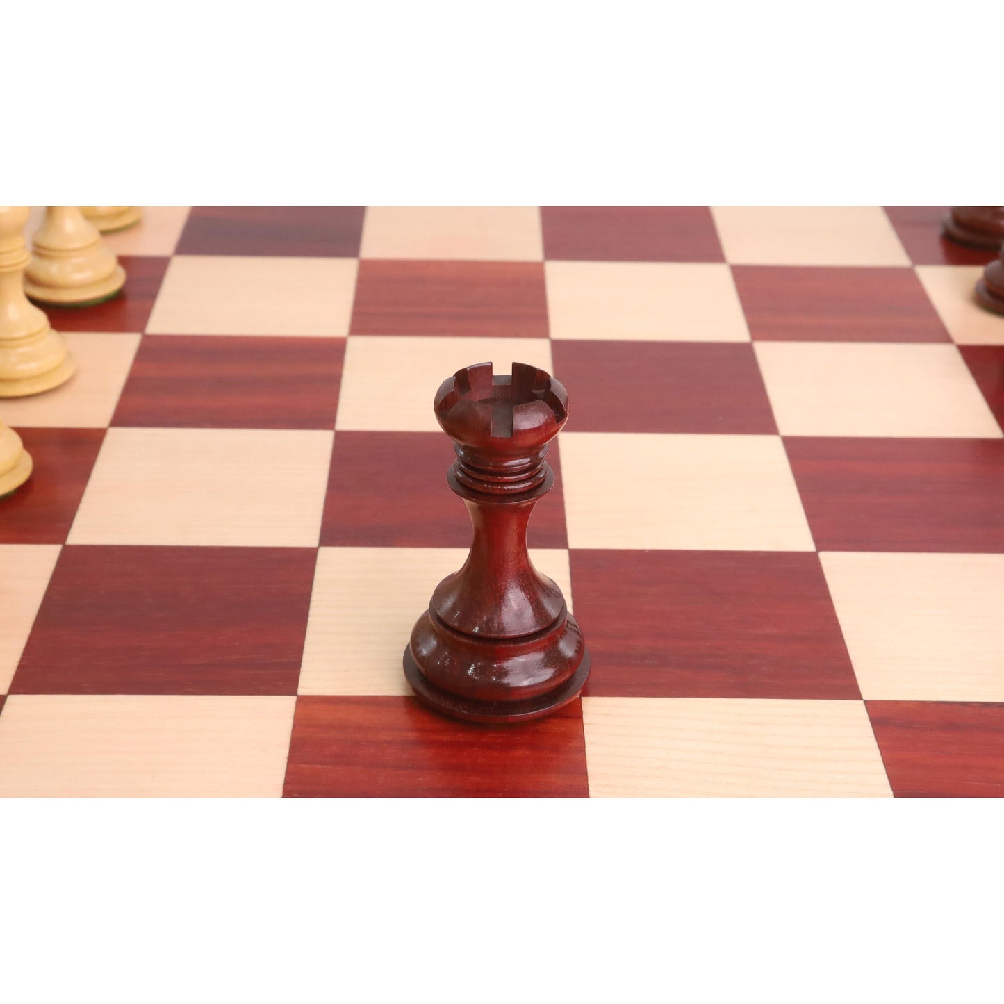 4.4" Goliath Series Luxury Staunton Chess Set- Chess Pieces Only - Bud Rosewood & Boxwood