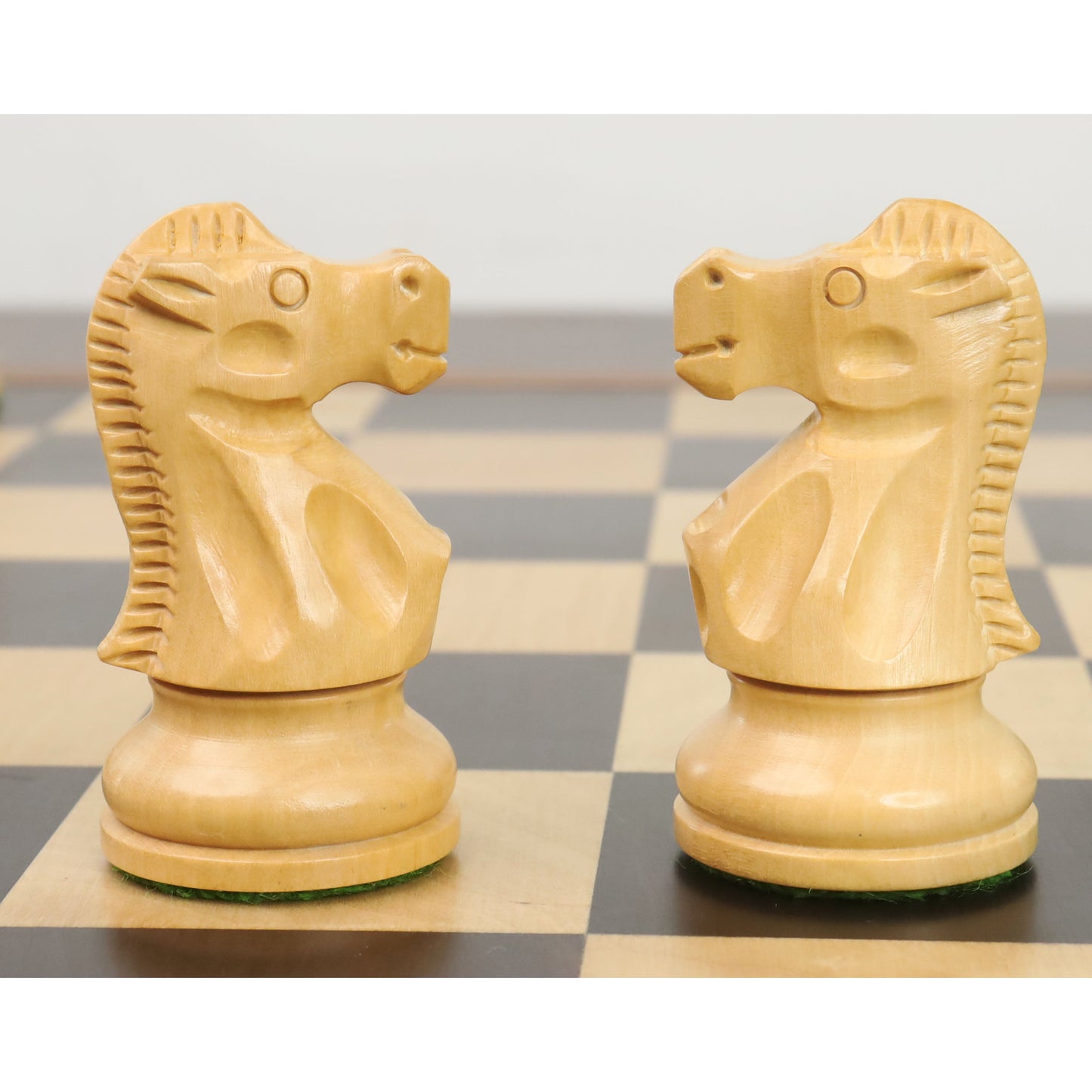 3.8" Reykjavik Series Staunton Chess Set- Chess Pieces Only - Weighted Boxwood