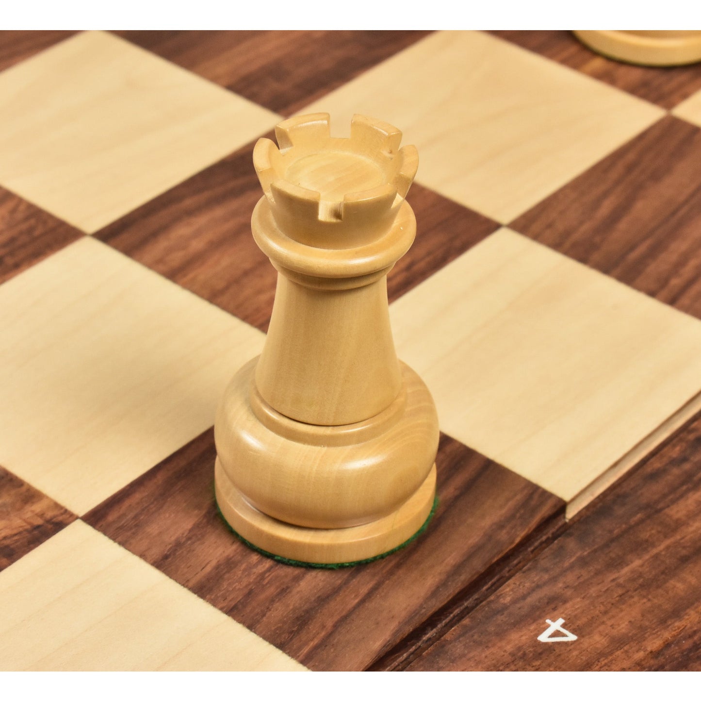 1960's Soviet Championship Tal Chess Set- Chess Pieces Only - Golden Rosewood - 4" King