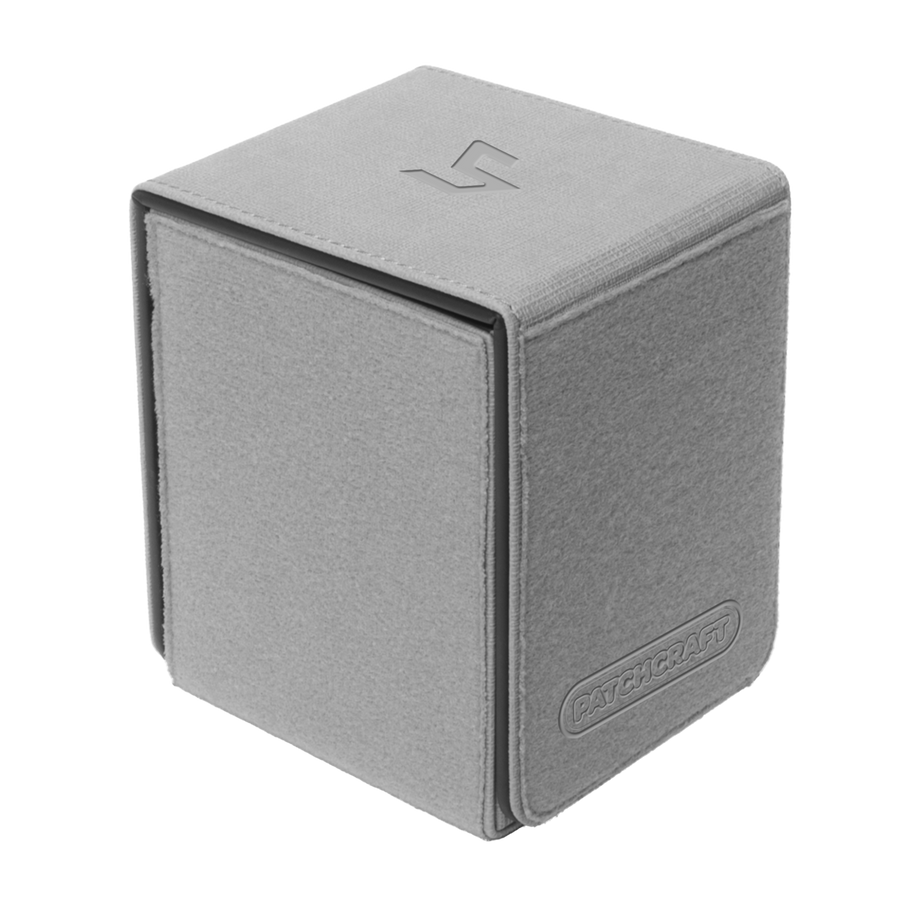 Ultra Pro Deck Box: Alcove Flip Patchcraft Gray