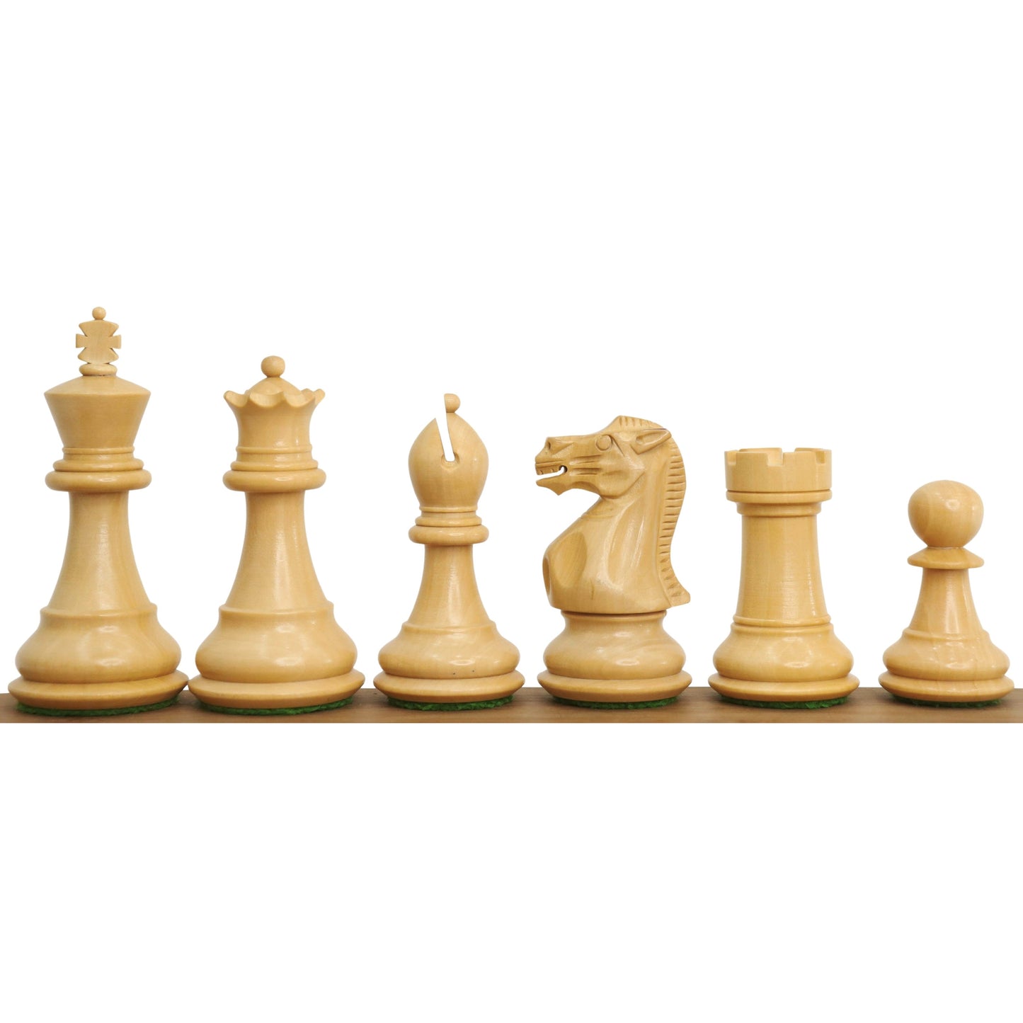 3" Professional Staunton Chess Set- Chess Pieces Only- Weighted Golden Rosewood