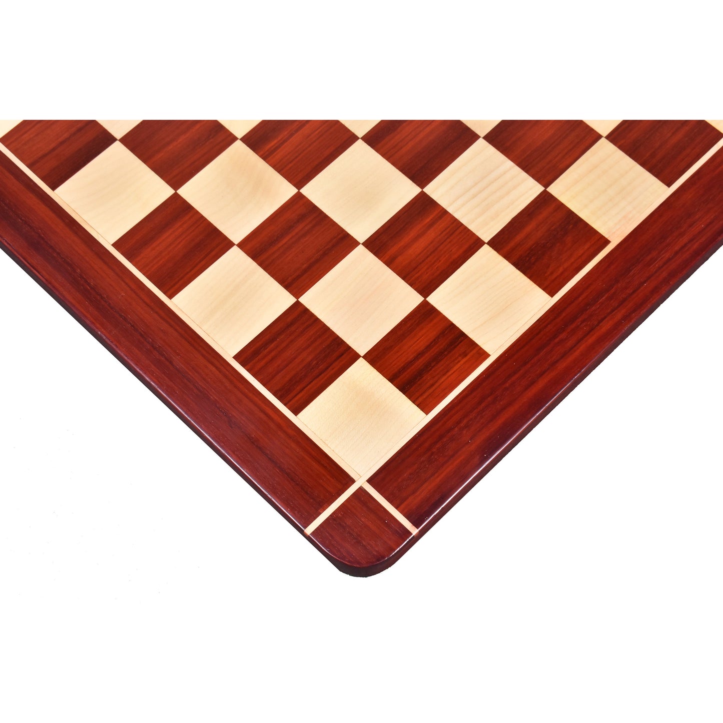 Combo of Dragon Luxury Staunton Chess Set - Pieces in Bud Rosewood with 23" Chessboard and Storage Box