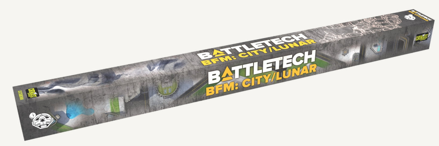 BattleTech: BattleMat - BFM - City / Lunar