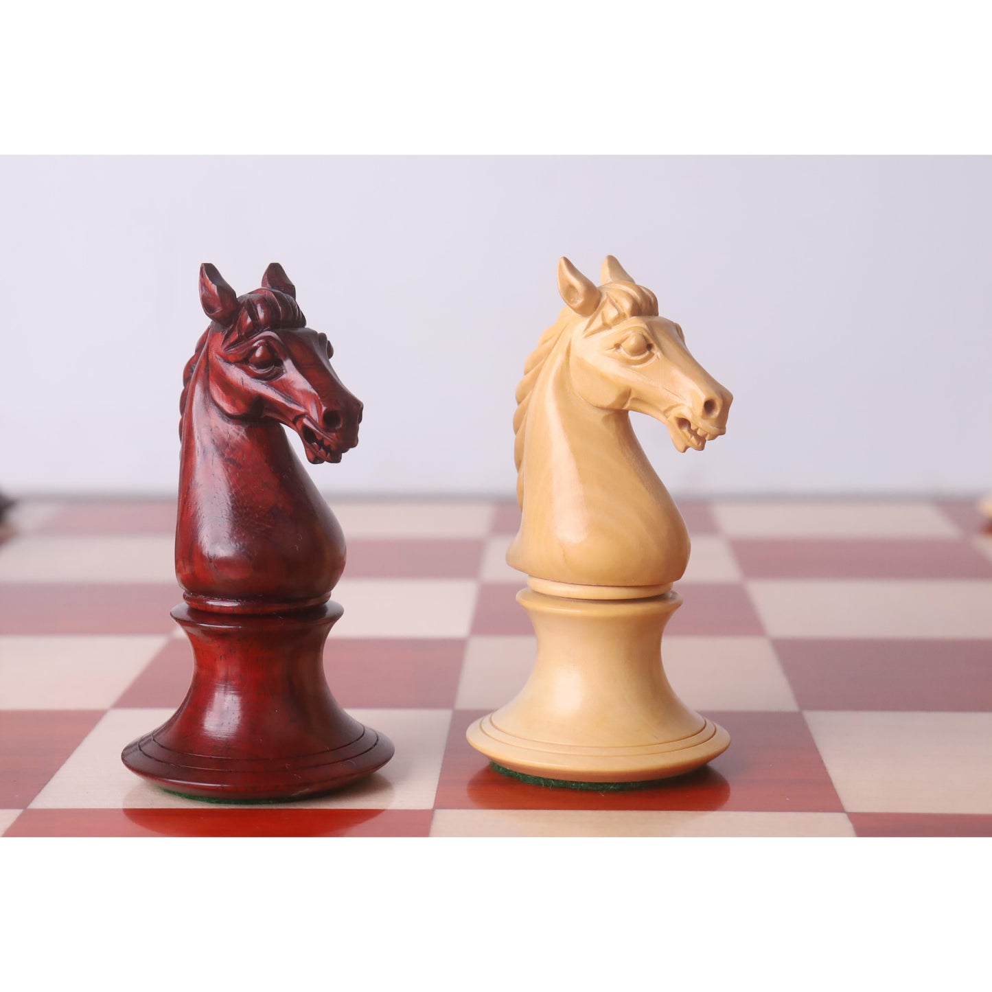 4.3" Aristocrat Series Luxury Staunton Chess Set- Chess Pieces Only - Bud Rosewood & Boxwood