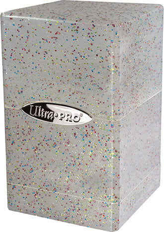 Satin Tower: Glitter Clear