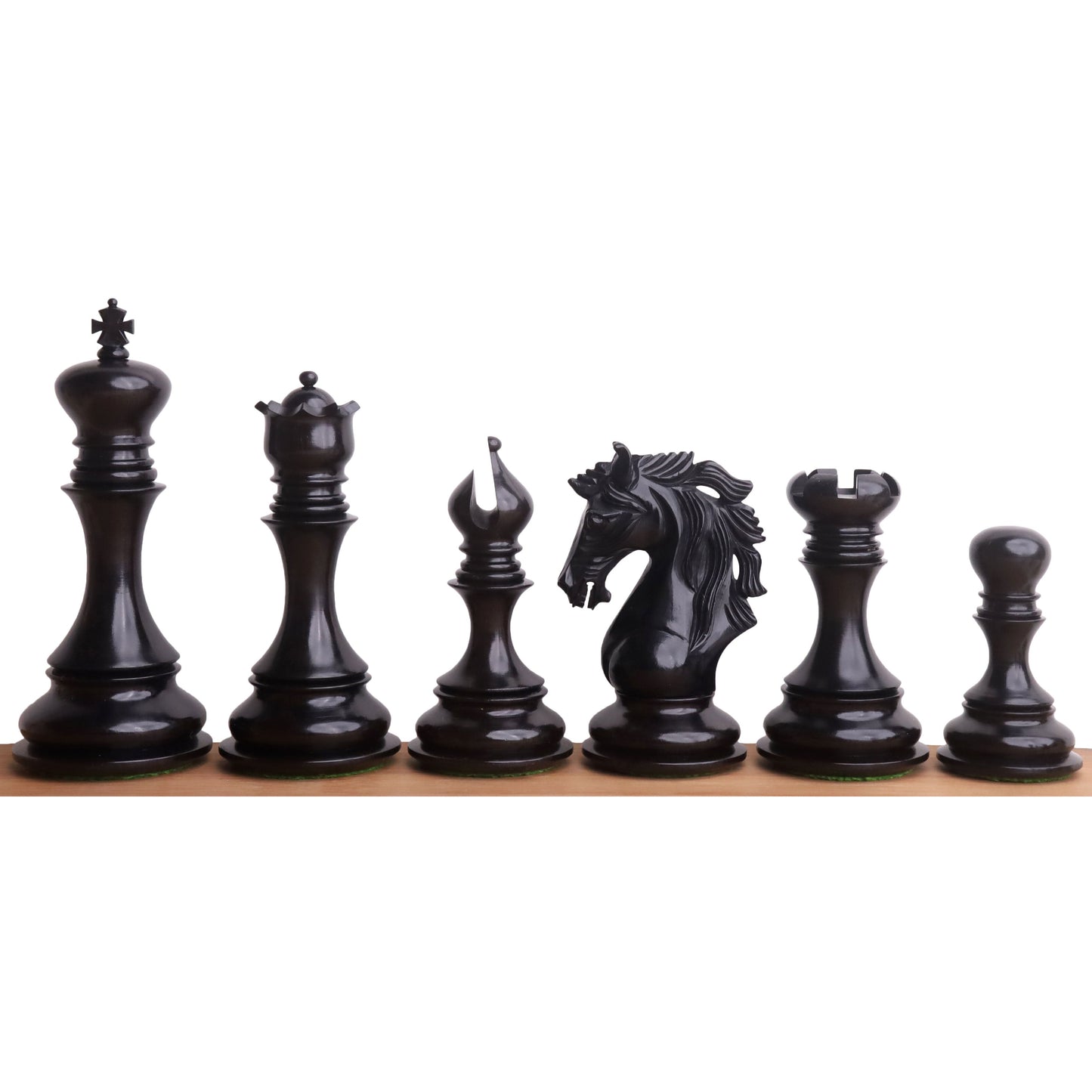 Combo of Goliath Series Luxury Staunton Chess Set - Pieces in Ebony Wood with Board and Box