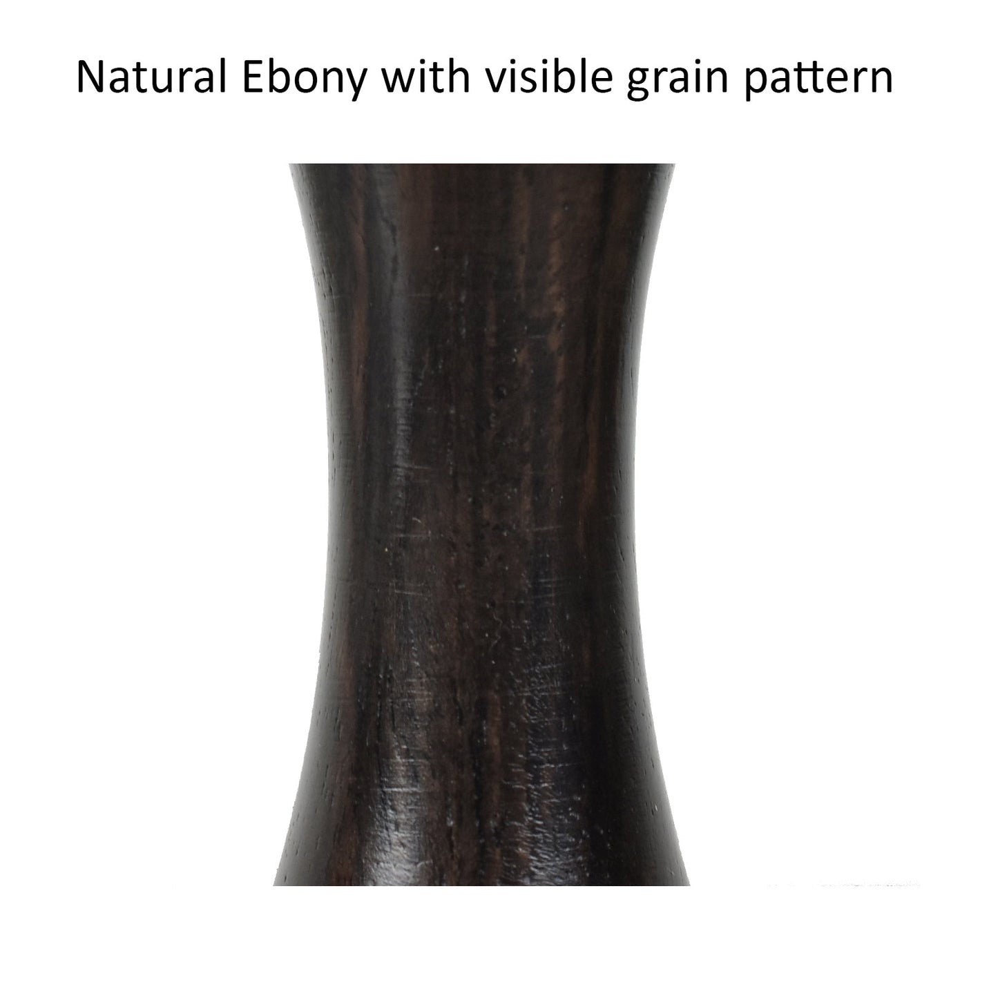 3.9" Lessing Staunton Chess Set- Chess Pieces Only - Natural Ebony Wood - Triple Weighted