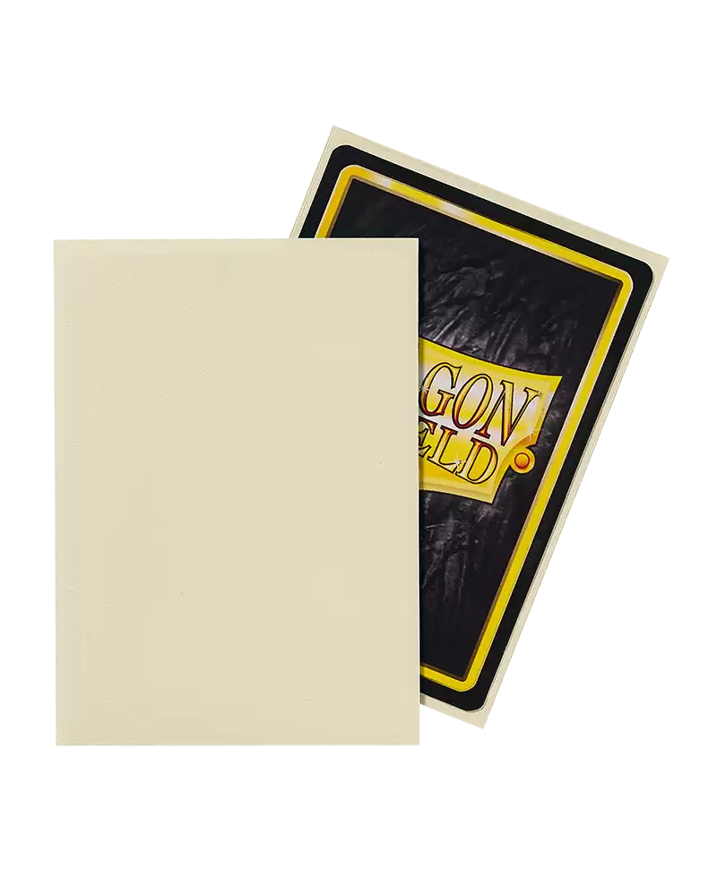 Dragon Shield Sleeve: Matte Ivory (100 Sleeves)