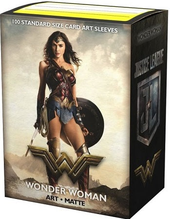 Dragon Shield Sleeves: Matte Art: Justice League Wonder Woman 100ct