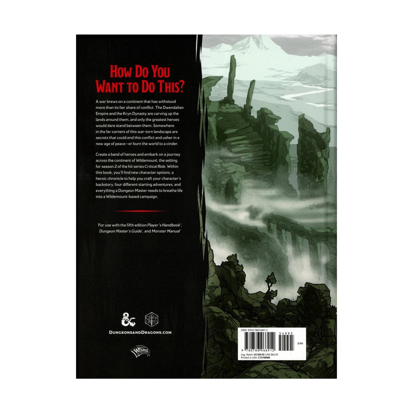 DUNGEONS AND DRAGONS 5E: THE EXPLORER'S GUIDE TO WILDEMOUNT