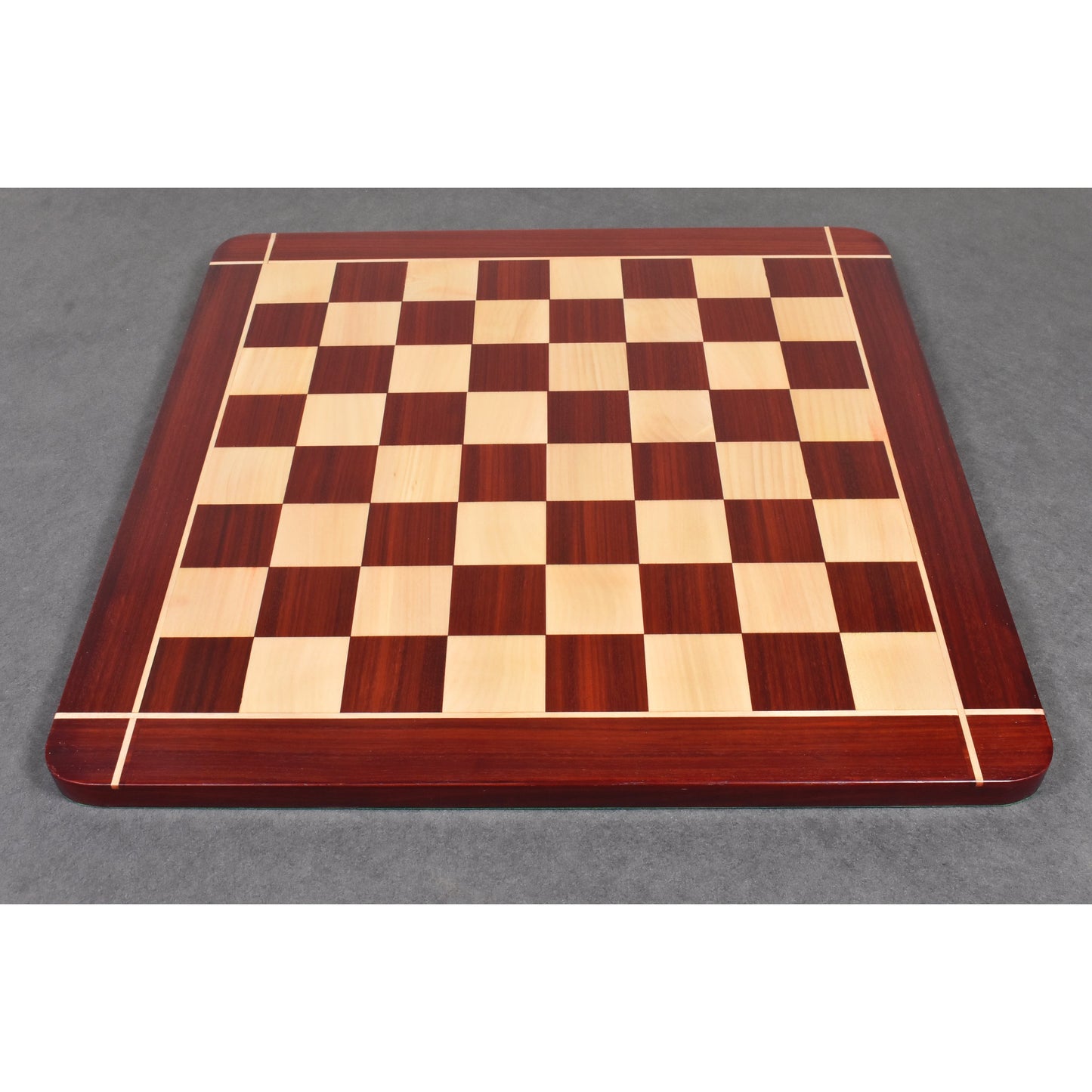 Combo of Dragon Luxury Staunton Chess Set - Pieces in Bud Rosewood with 23" Chessboard and Storage Box