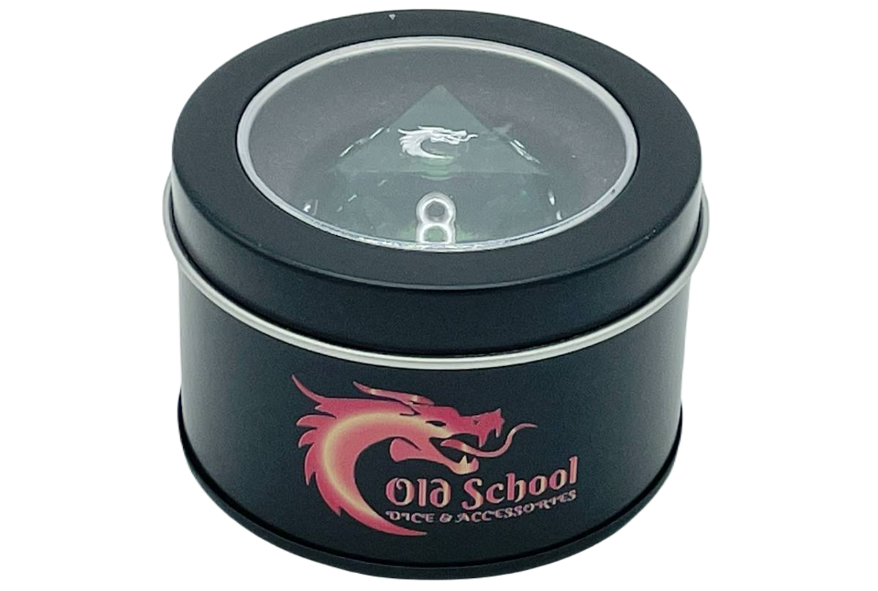 Old School Sharp Edged 35mm D20: Liquid Infused - Emerald Fury