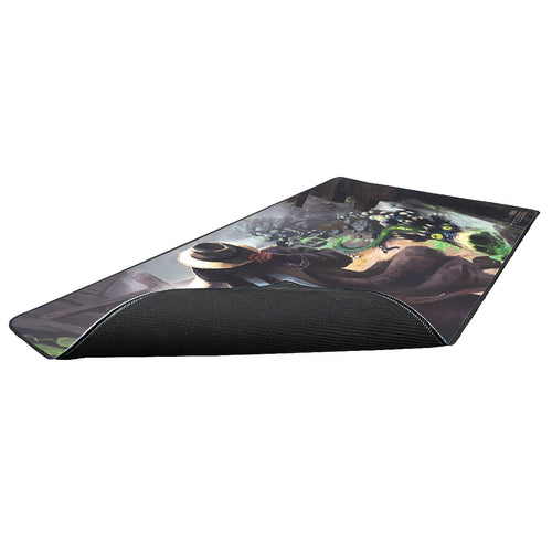 Ultra-Pro: Magic The Gathering: Universes Beyond: Fallout: Black Stitched Mysterious Stranger(Playmat Y)