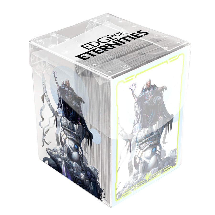 Magic the Gathering CCG: Edge of Eternities 100ct Deck Protector Sleeves in Clear Box Key Character PW