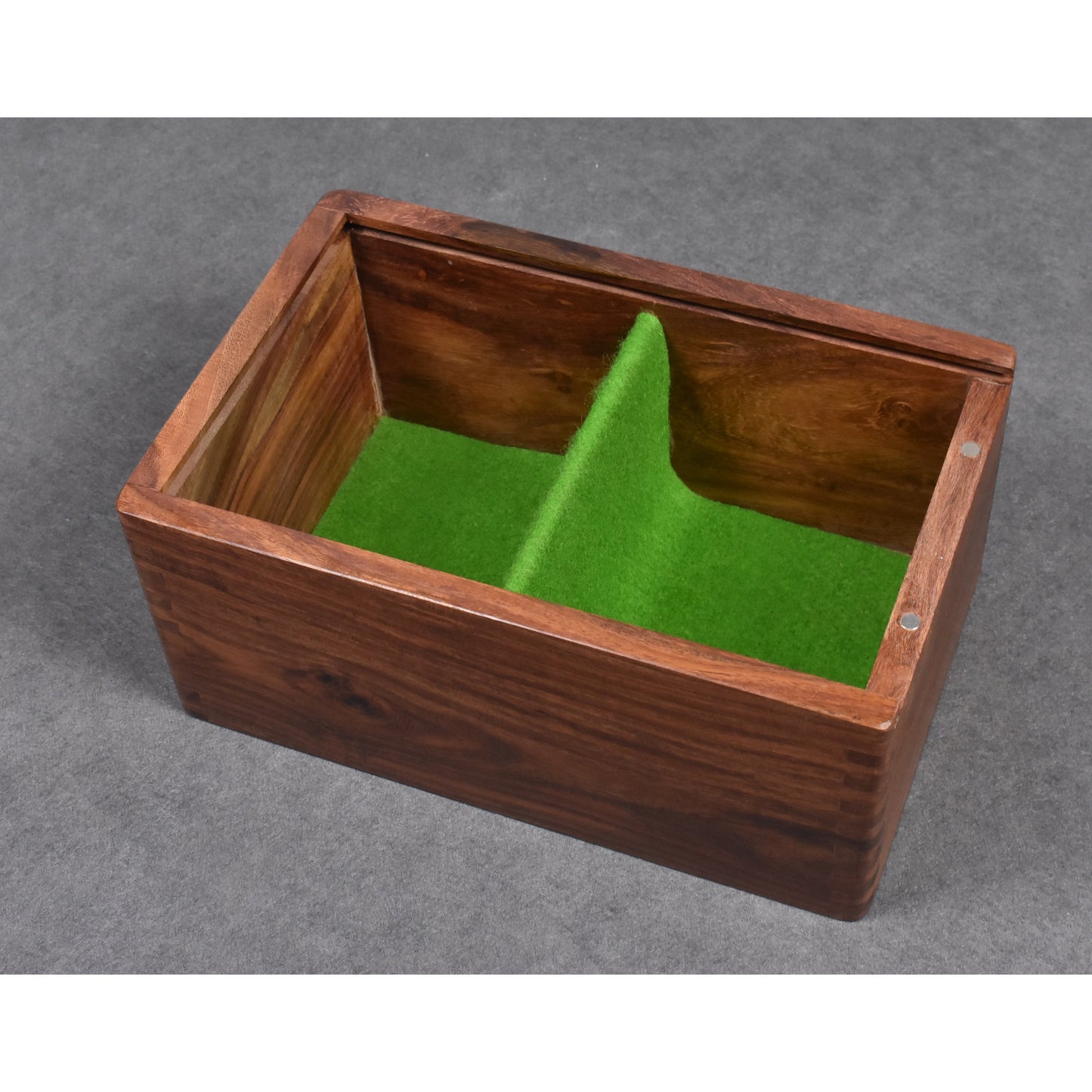 3.9" Parker Staunton Carved Chess Set Combo - Pieces in Lacquered Burnt Boxwood with Board and Box