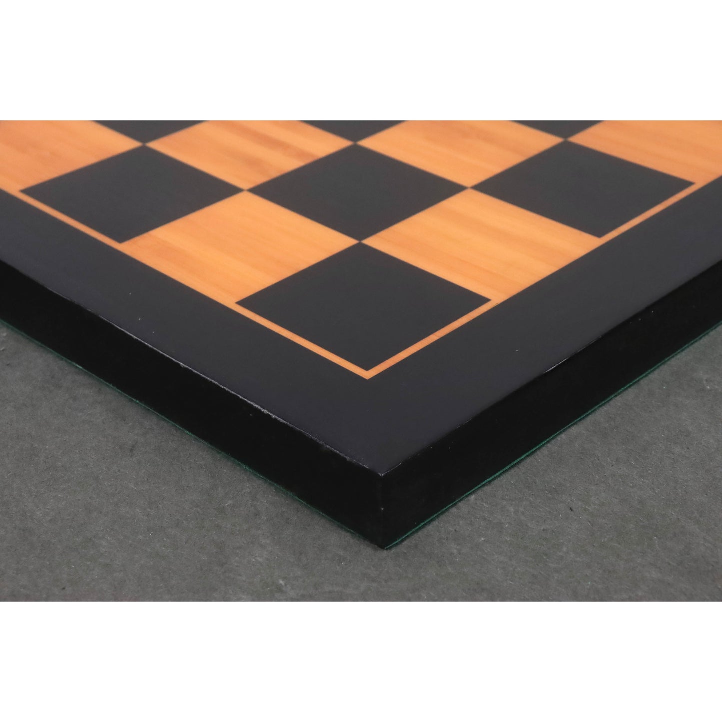 Slightly Imperfect 21" Wooden Printed Chess Board-Antique Boxwood & Ebony- 55mm square- Matt Finish
