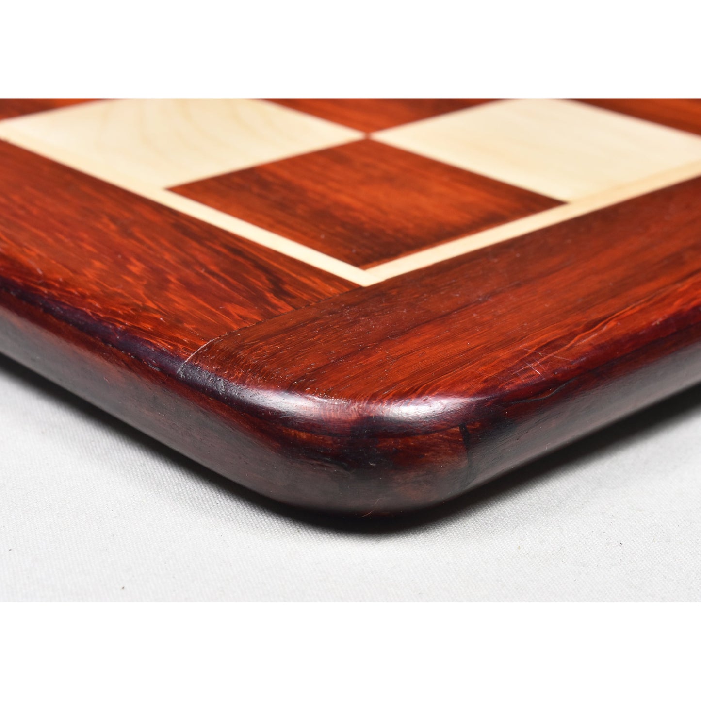 21" Bud Rosewood & Maple Wood Chess board with 55 mm Wooden Square