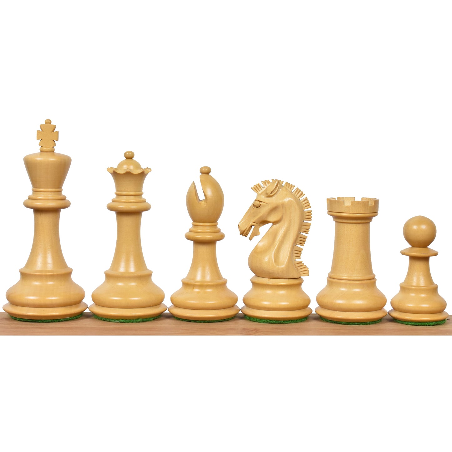 3.9" Craftsman Staunton Chess Set- Chess Pieces Only - Double Weighted Rosewood