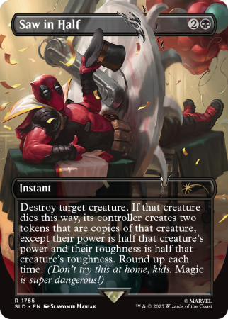 Magic the Gathering CCG: Secret Lair Marvel Non Foil