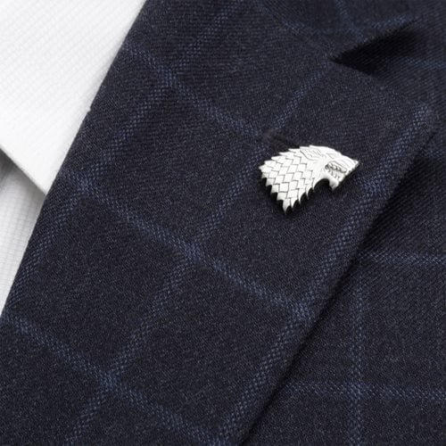 Game of Thrones Direwolf Sigil Lapel Pin