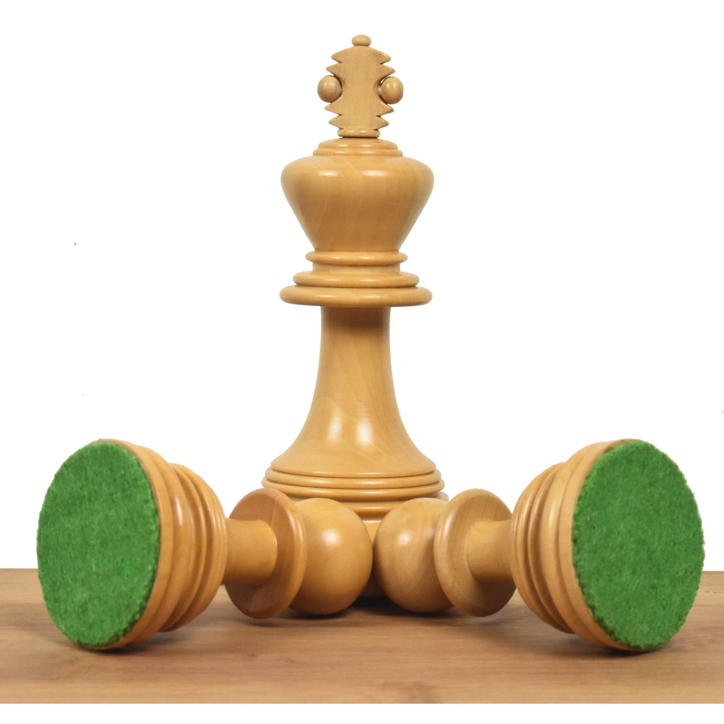 4.3" Napoleon Luxury Staunton Chess Set- Chess Pieces Only - Triple Weighted Ebony Wood