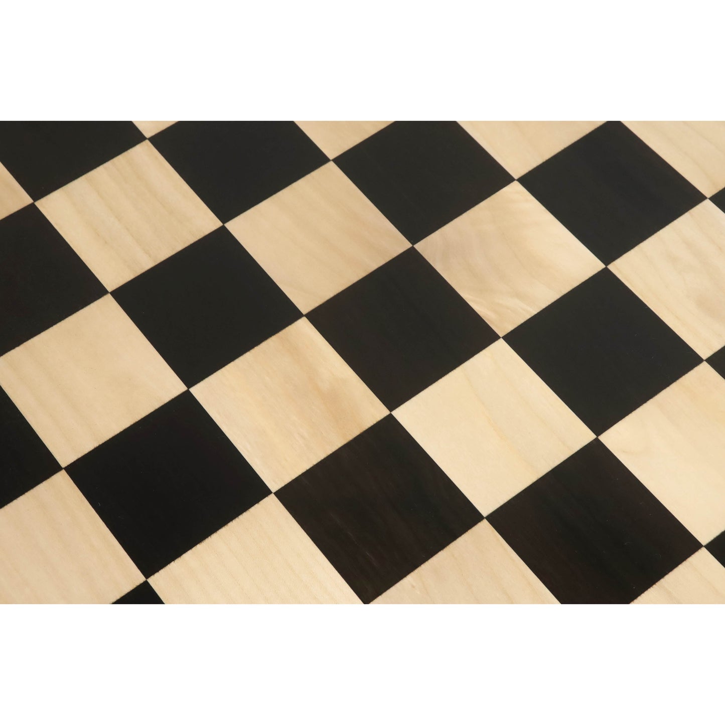 Combo of 4.1" Stallion Staunton Luxury Ebony Wood Chess Pieces with 23" Large Ebony & Maple Wood Chessboard and Storage Box
