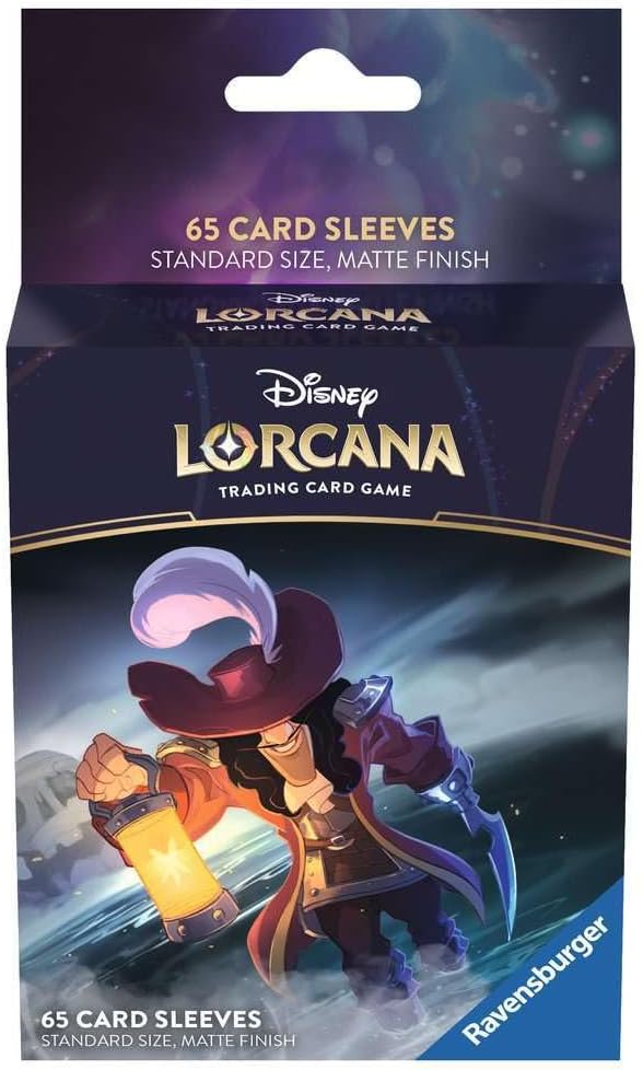 Disney Lorcana Card Sleeves - Captain Hook