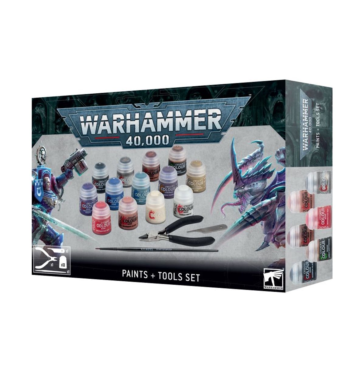 Warhammer 40,000: Paints and Tool Set