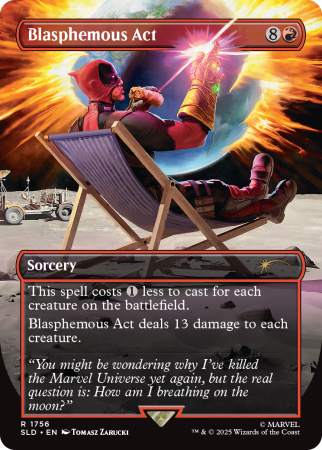 Magic the Gathering CCG: Secret Lair Marvel Non Foil