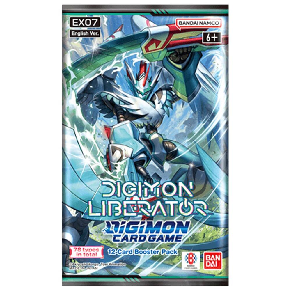 Digimon Card Game: Digimon Liberator Booster Pack (EX07)