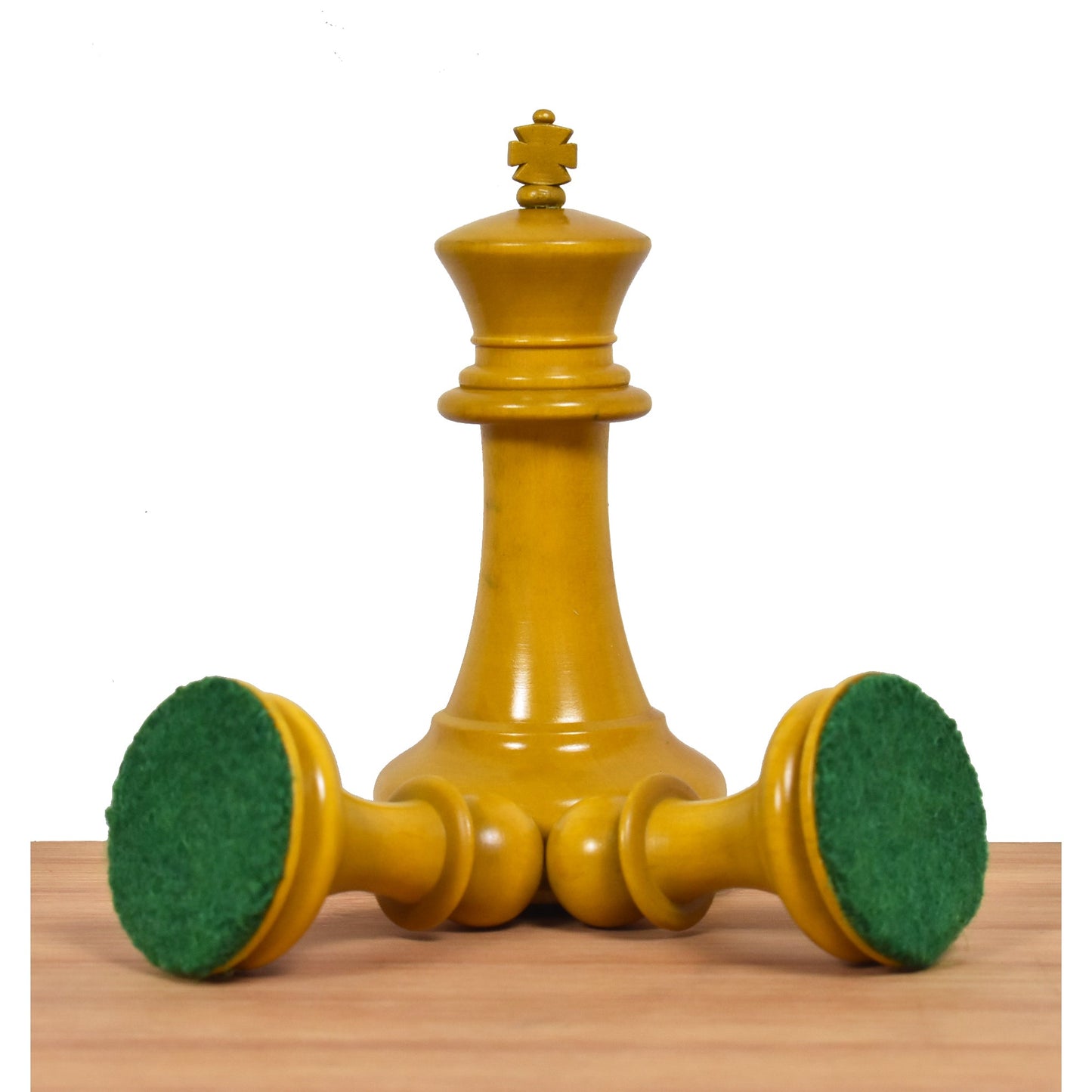1849 Jacques Cook Staunton Collectors Chess Set- Chess Pieces Only - Ebony Wood - 3.75"