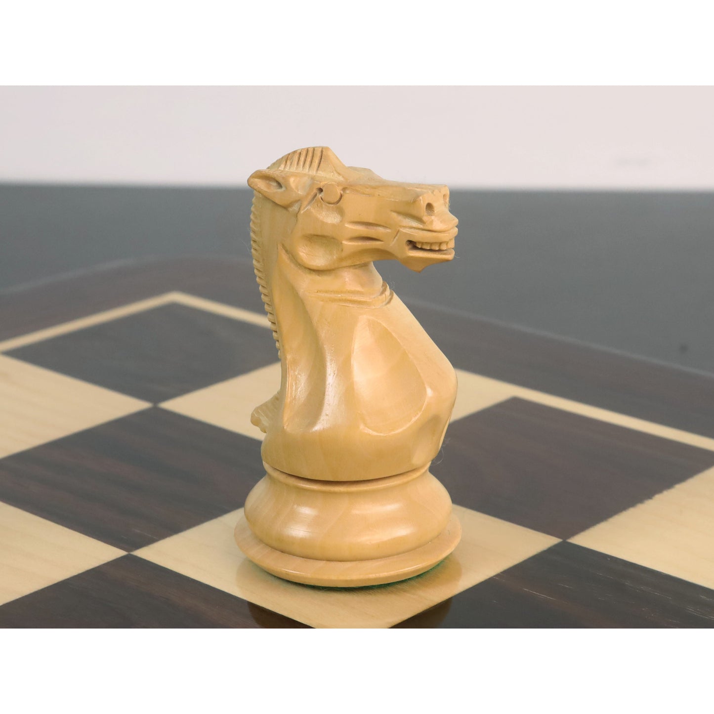 4" Sleek Staunton Luxury Chess Set- Chess Pieces Only - Triple Weighted Rose Wood