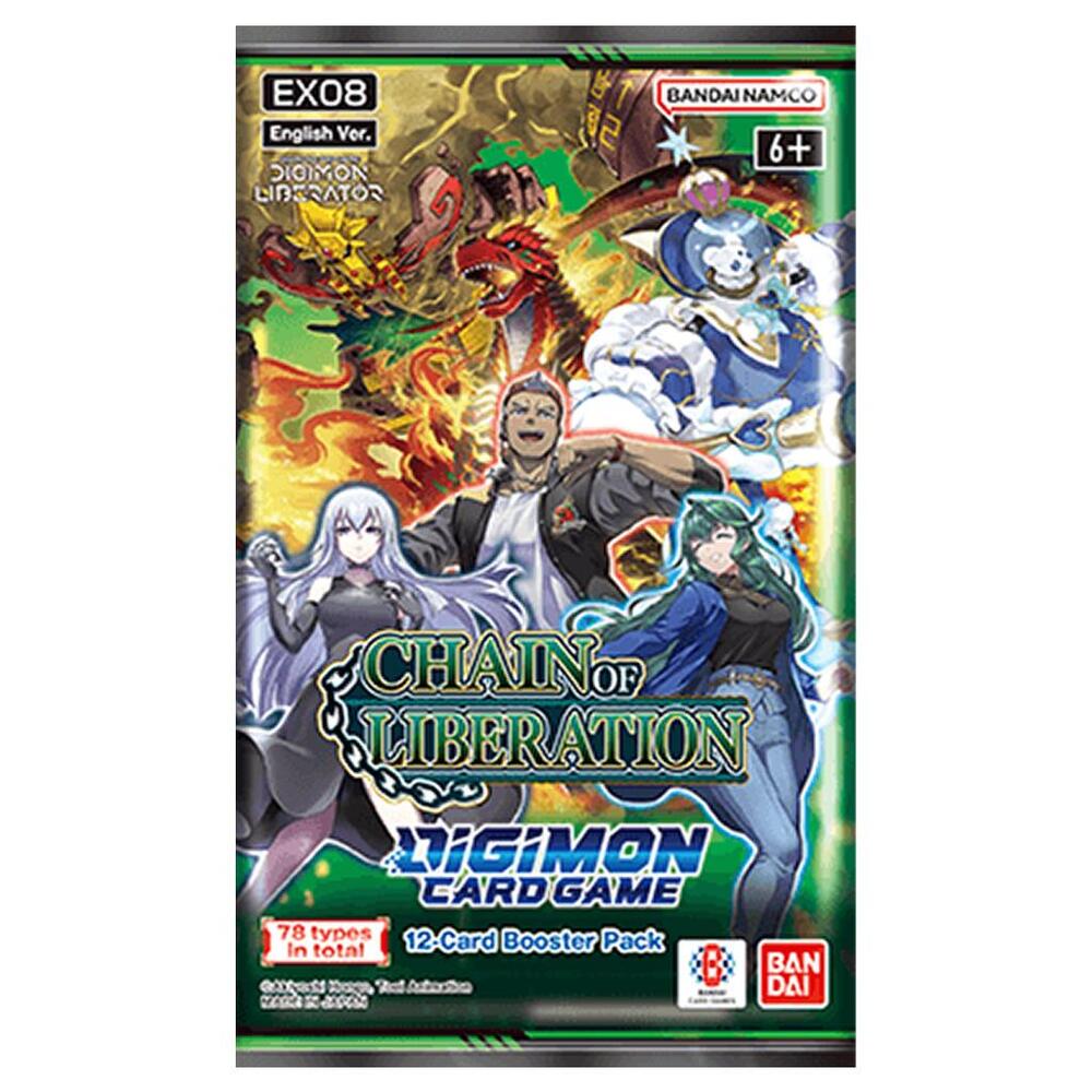 Digimon Card Game: Chain of Liberation Booster (EX08)
