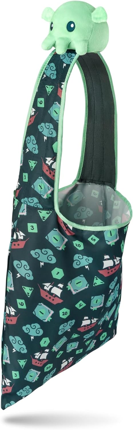 Plushie Tote: Mint Cthulhu/Tabletop Gaming
