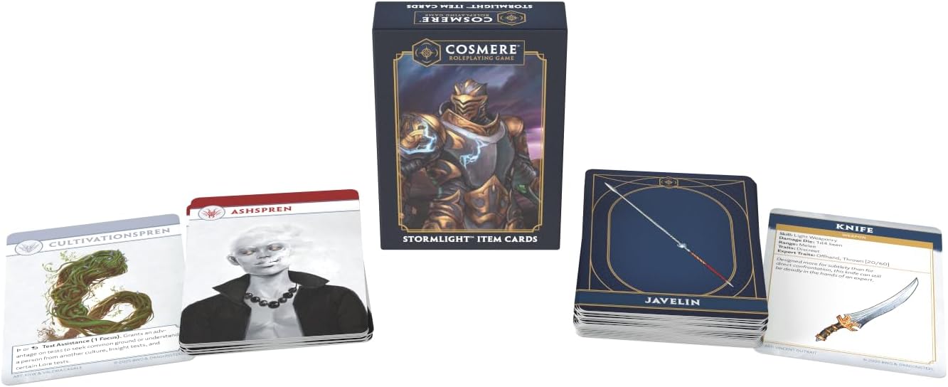 Cosmere RPG: Stormlight Item Deck