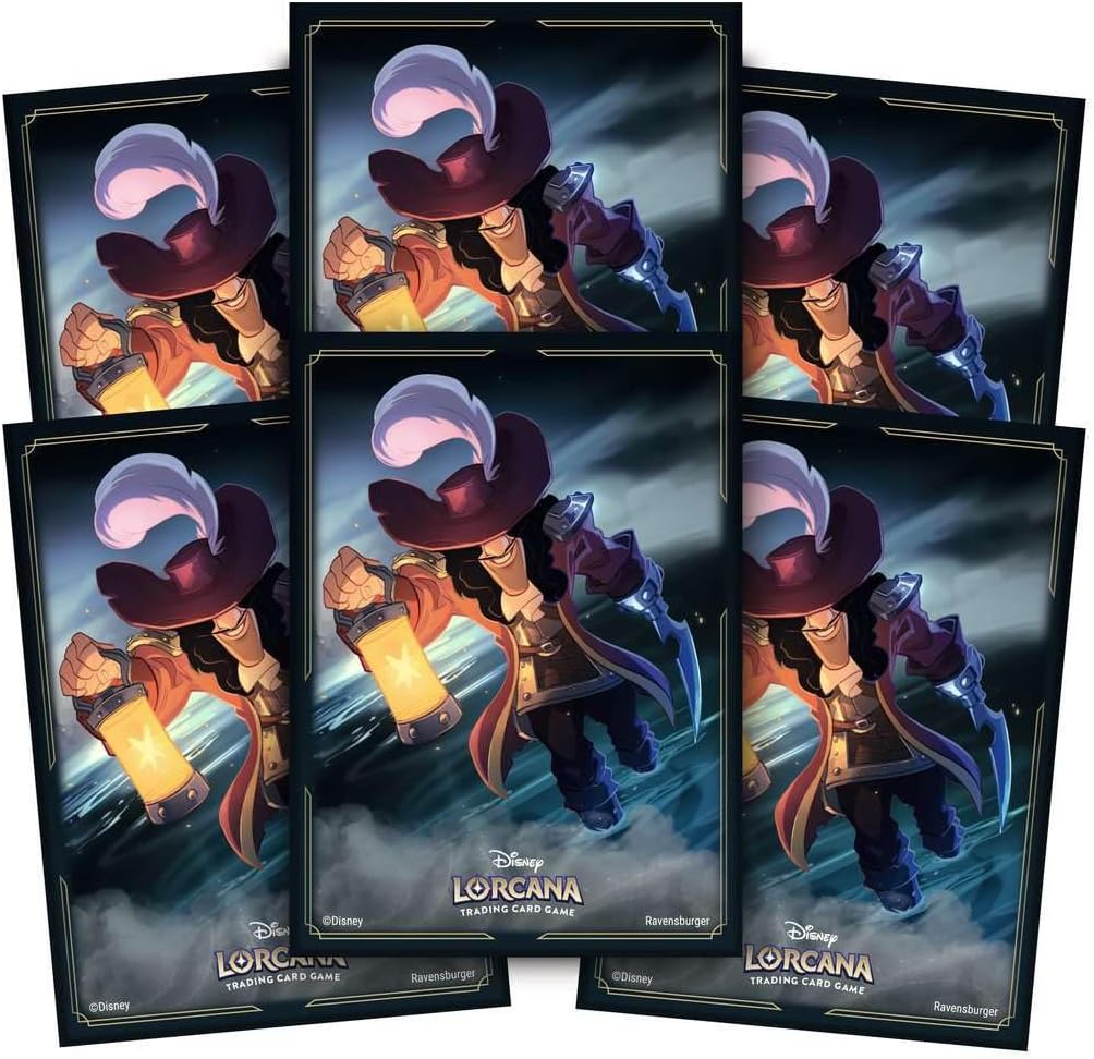 Disney Lorcana Card Sleeves - Captain Hook