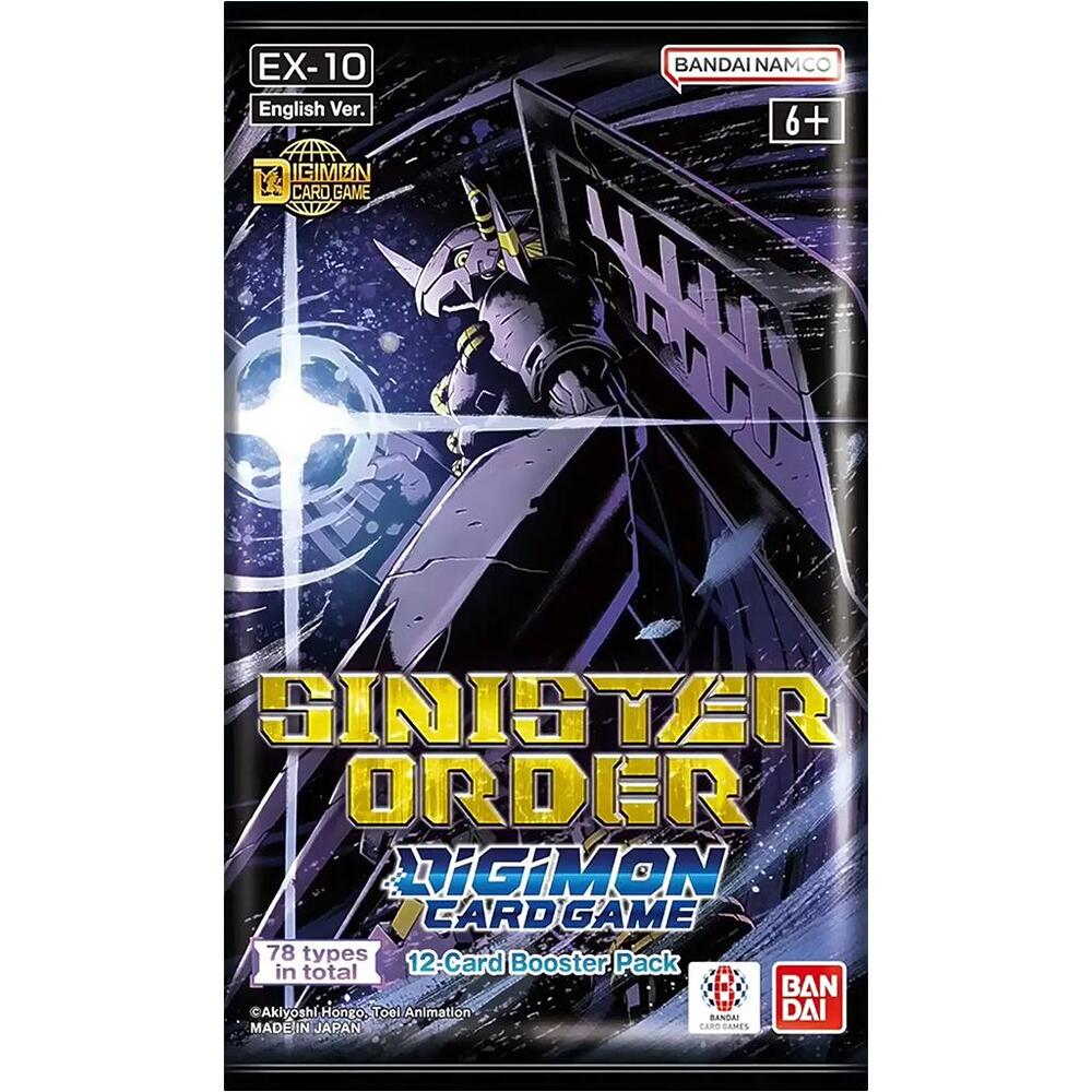 Digimon - Booster Pack - Sinister Order Digimon - Booster Pack - Sinister Order