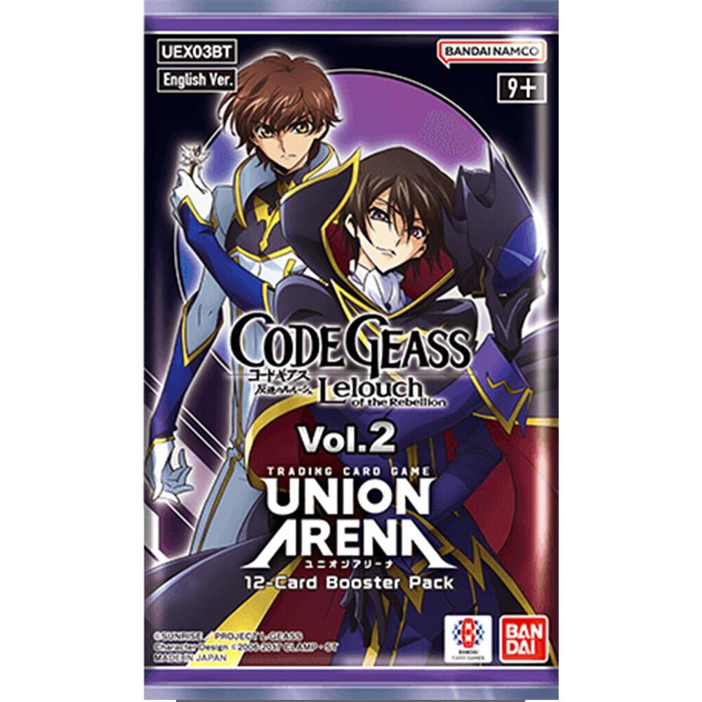 Union Arena TCG: Code Geass - Lelouch of the Rebellion Booster V2 (UEX03BT)